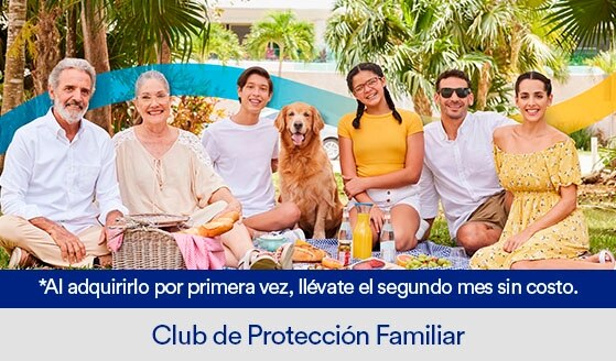 Imagen club de protección familiar.