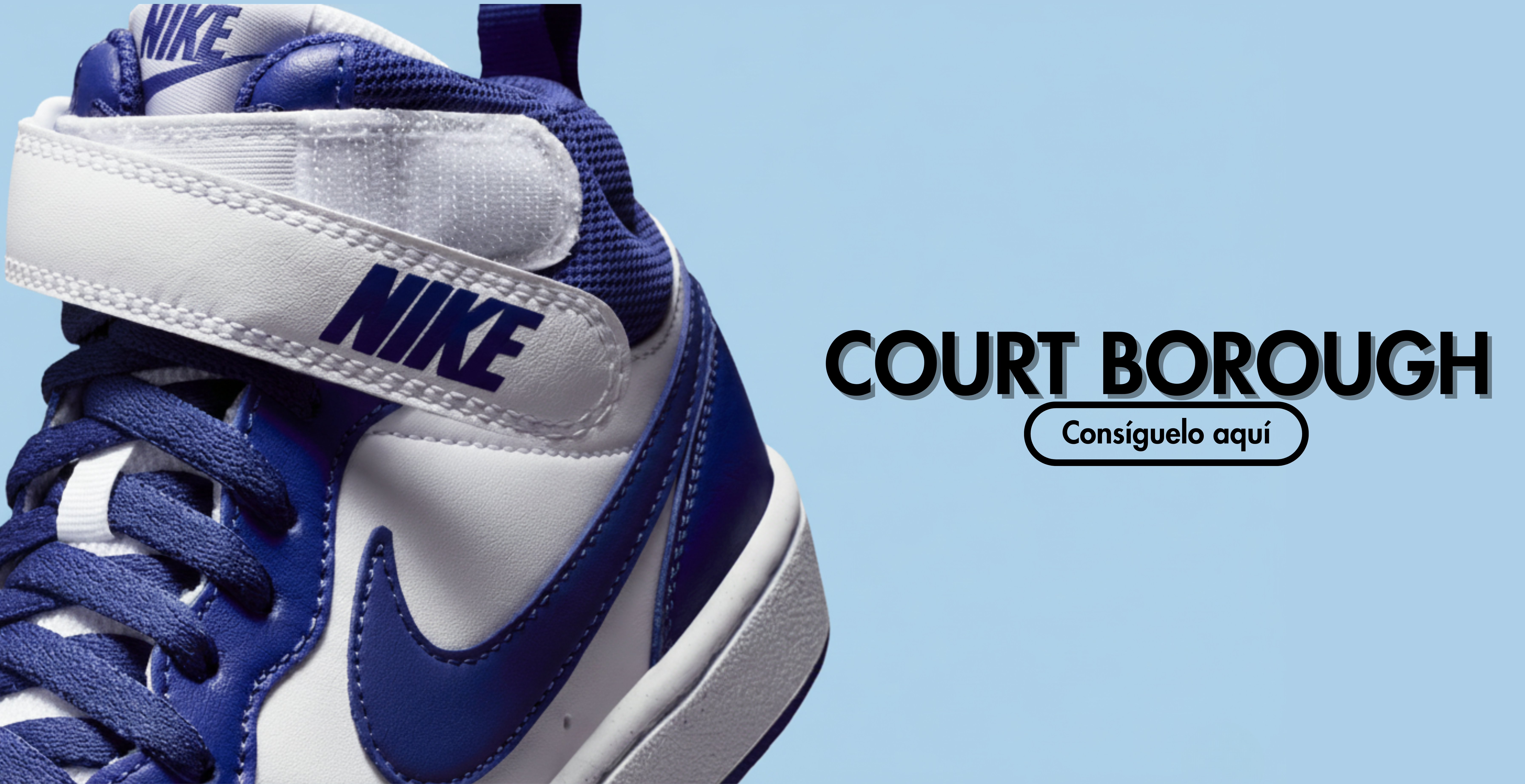 Pulsa aquí para ver calzado de la línea Nike Borough.