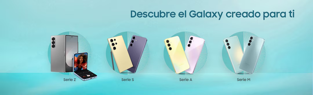 Descubre el Galaxy creado para ti. Tablets, smartphones, smartwatches, buds, fundas y cargadores. Pulsa aquí para comprar.