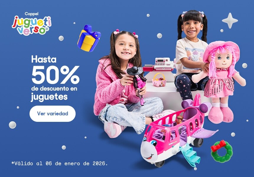 Hasta 50% de descuento en juguetes. Válido al 06 de enero de 2026. Pulsa aquí para elegir.