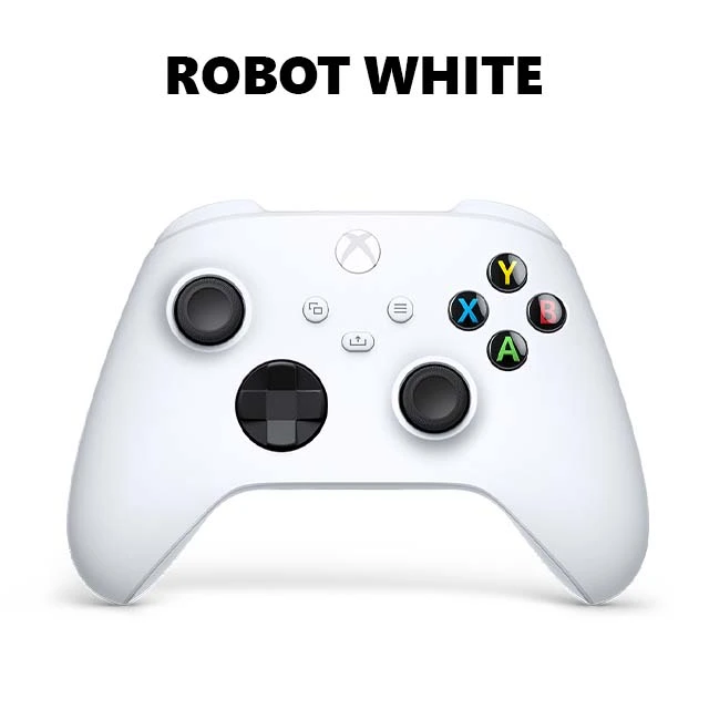 Control inalámbrico para xbox blanco.