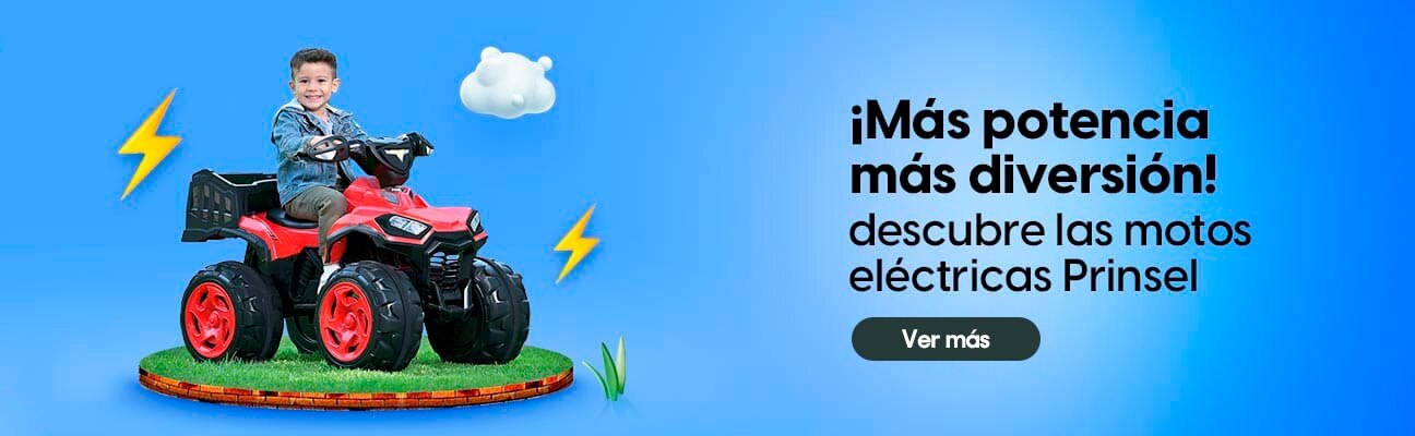 Más potencia, más diversión. Pulsa aquí para conocer las motos eléctricas de la marca Prinsel.