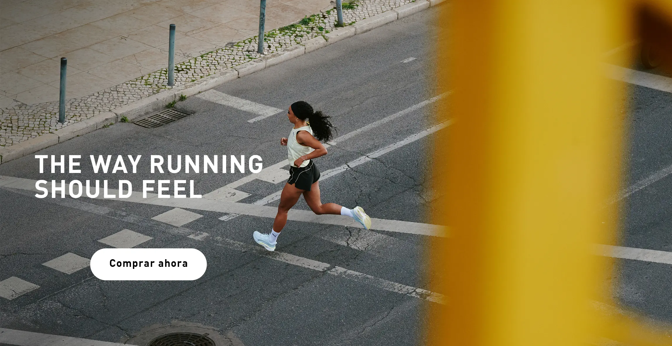 The way running should feel. Pulsa aquí para conocer ropa para runners de Puma.