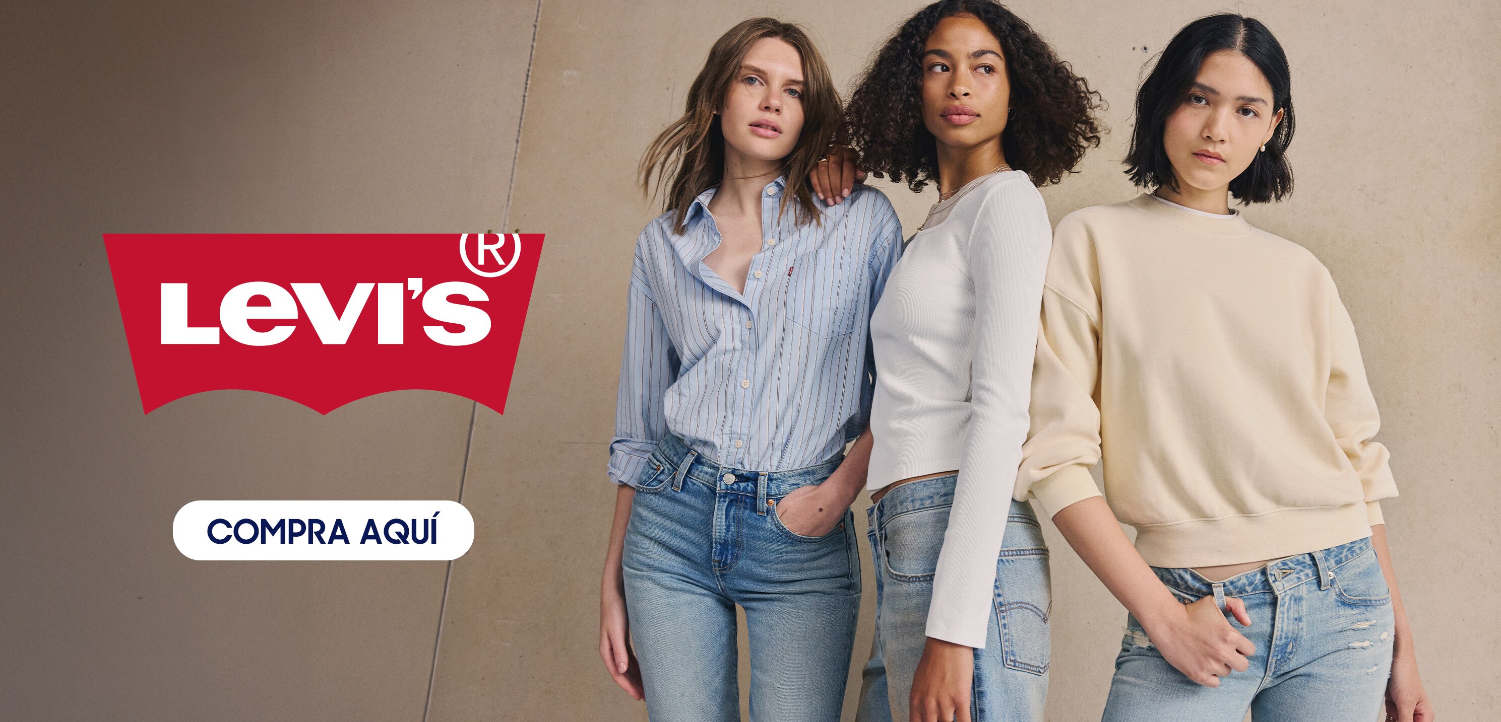 Levi's. Pulsa aquí para ver ropa de la marca.