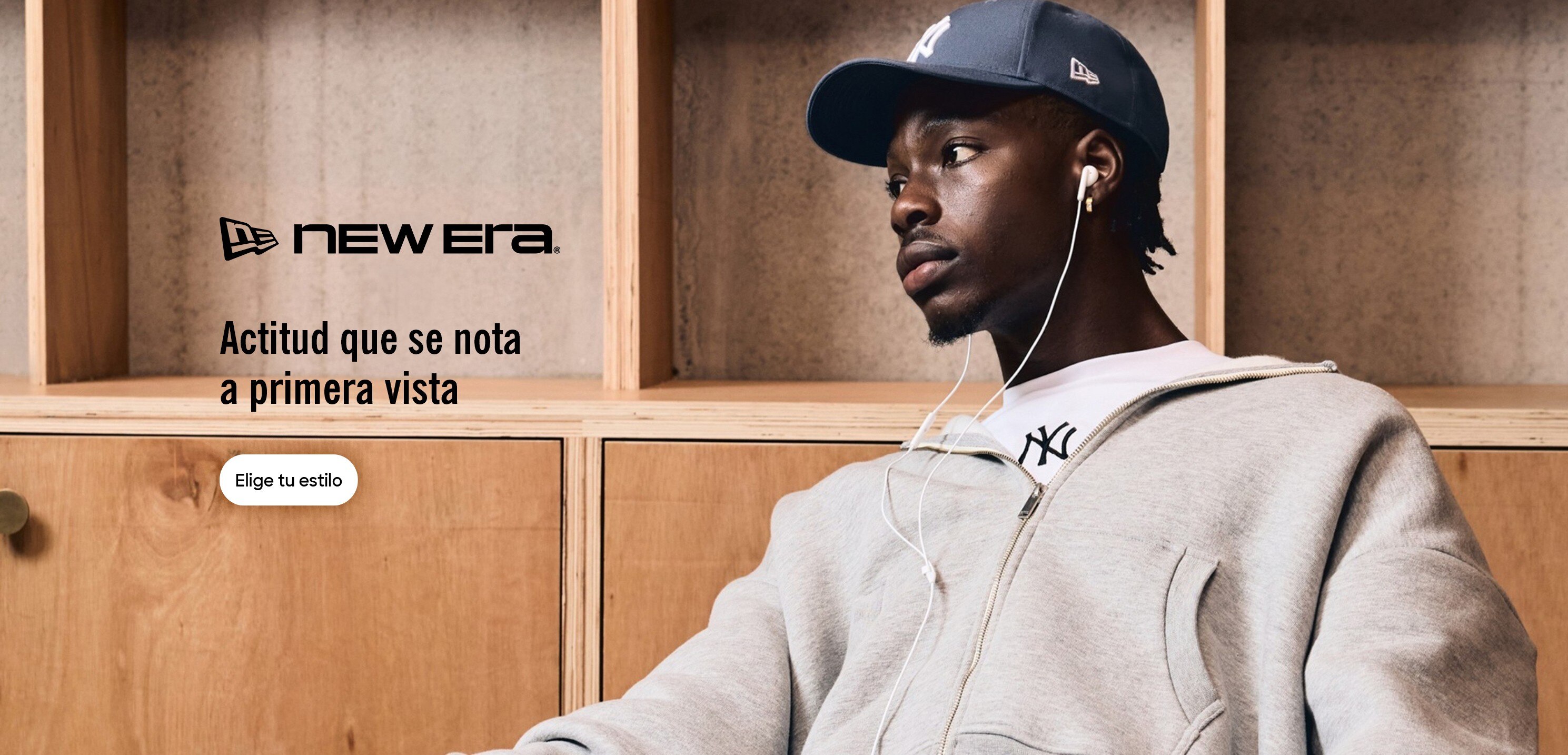 New Era. Actitud que se nota a primera vista. Pulsa aquí para ver estilos.