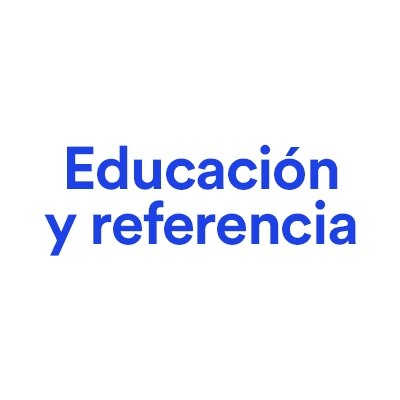 Educación y referencia. Pulsa aquí para ver productos de la marca.
