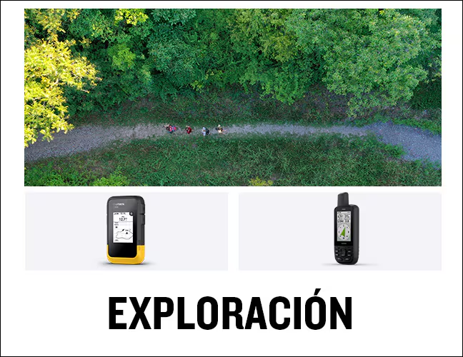 Garmin. Dispositivos para exploración. Pulsa aquí para ver más.