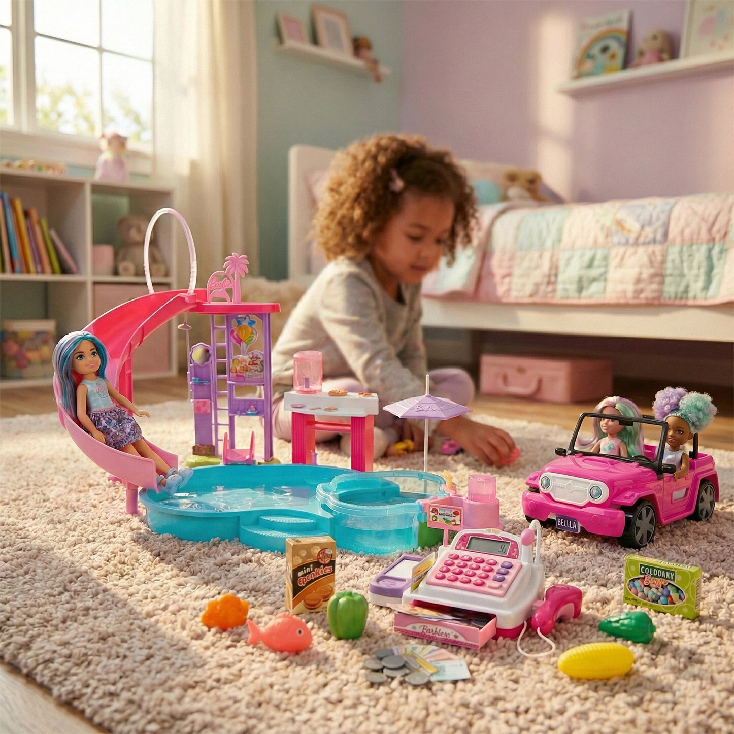 Muñecas y accesorios. Pulsa aquí para ver productos. 