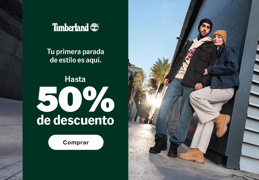 Timberland. Hasta 50% de descuento en ropa y calzado Timberland. Pulsa aquí para comprar modelos participantes. 