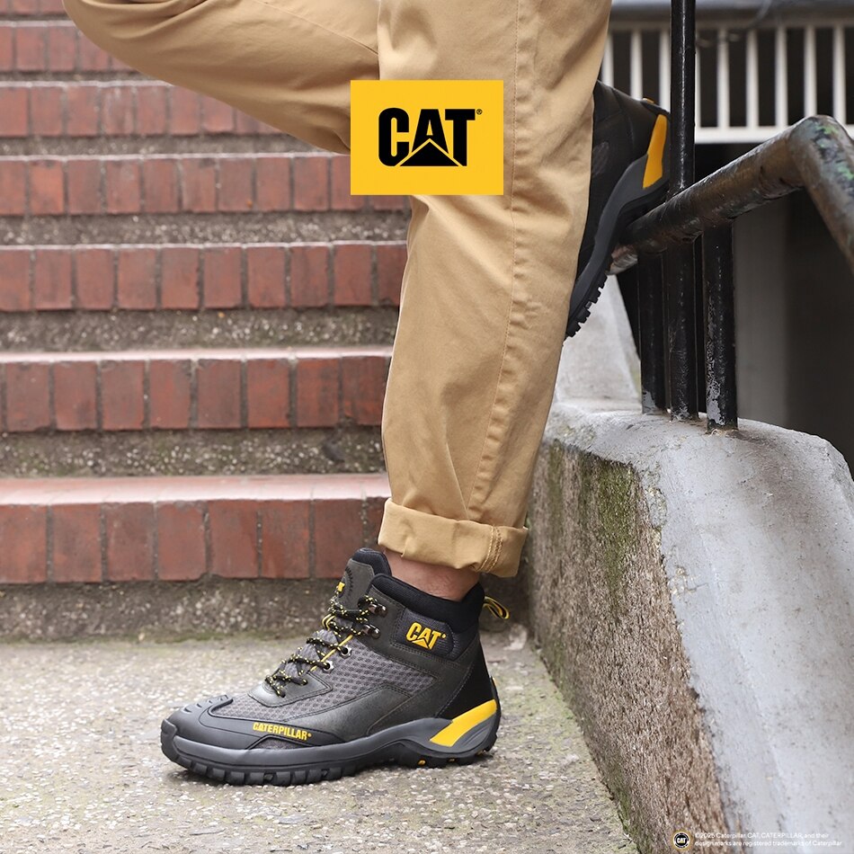 Calzado CAT para hombre. Pulsa aquí para estrenar tu par.
