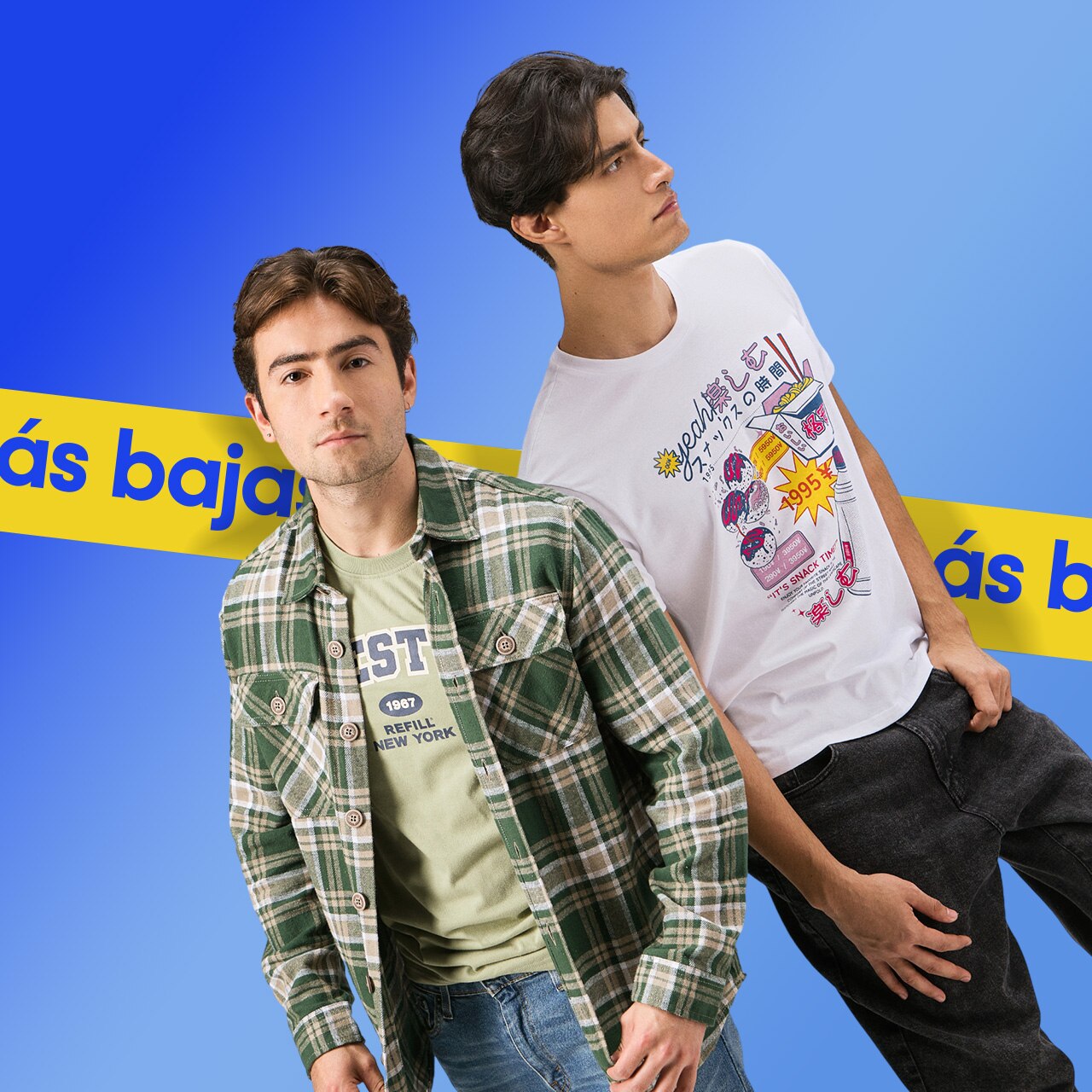 Camisas y playeras para hombre. Pulsa aquí para conocer la variedad. 