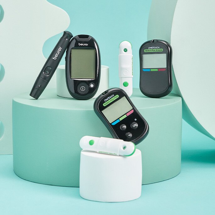 Glucómetros. Pulsa aquí para ver productos.