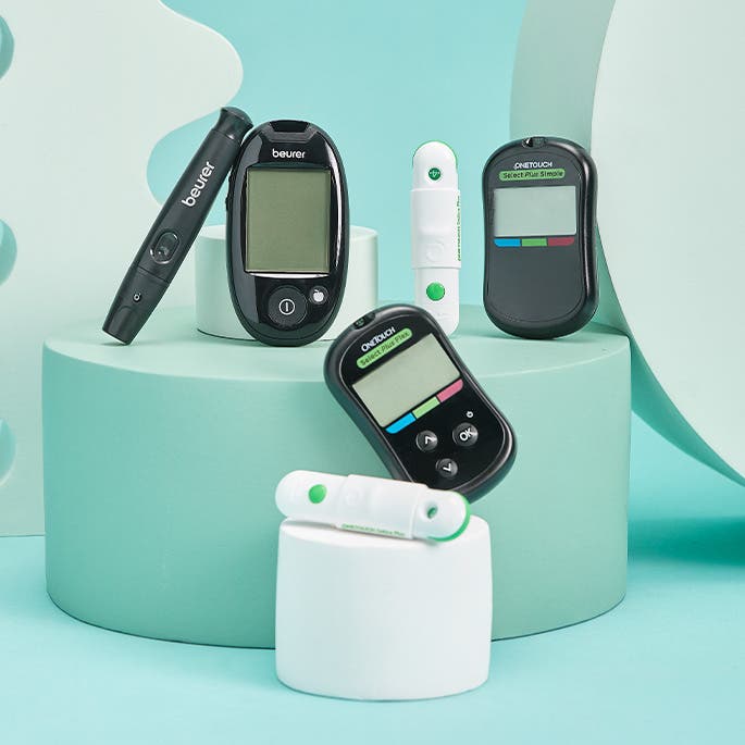 Glucómetros. Pulsa aquí para ver productos.