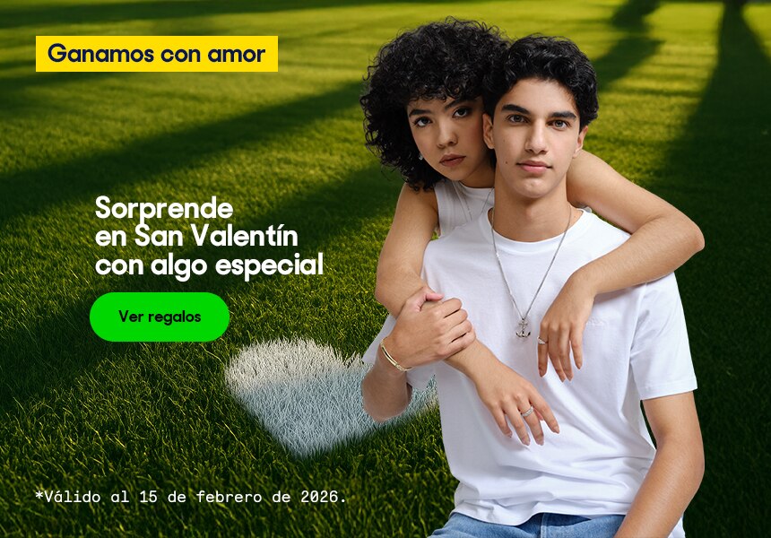 Este San Valentín sorprende con un detalle especial. Pulsa aquí para ver regalos.