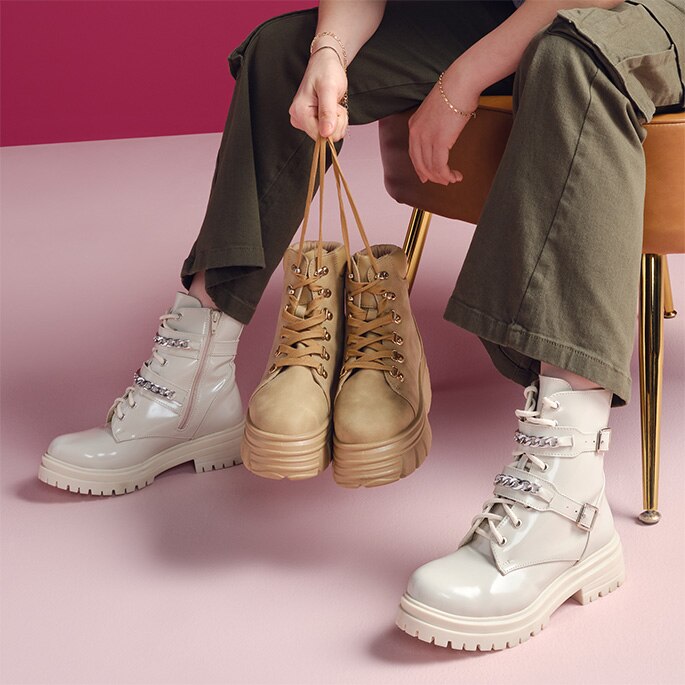 Botas y botines. Pulsa aquí para ver variedad.