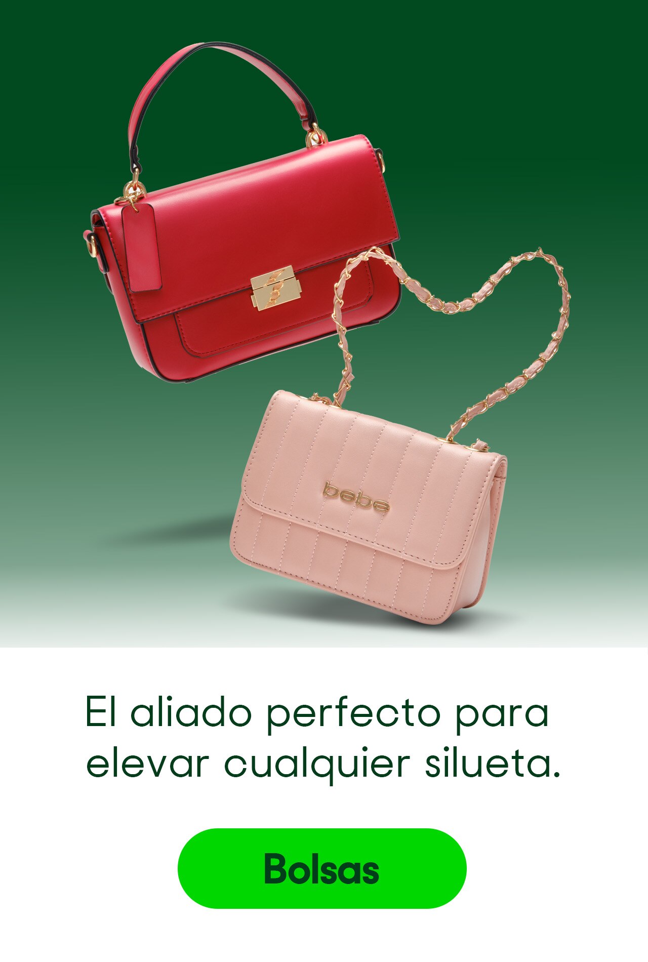 Bolsas. El aliado perfecto para elevar cualquier silueta. Pulsa aquí para ver variedad.