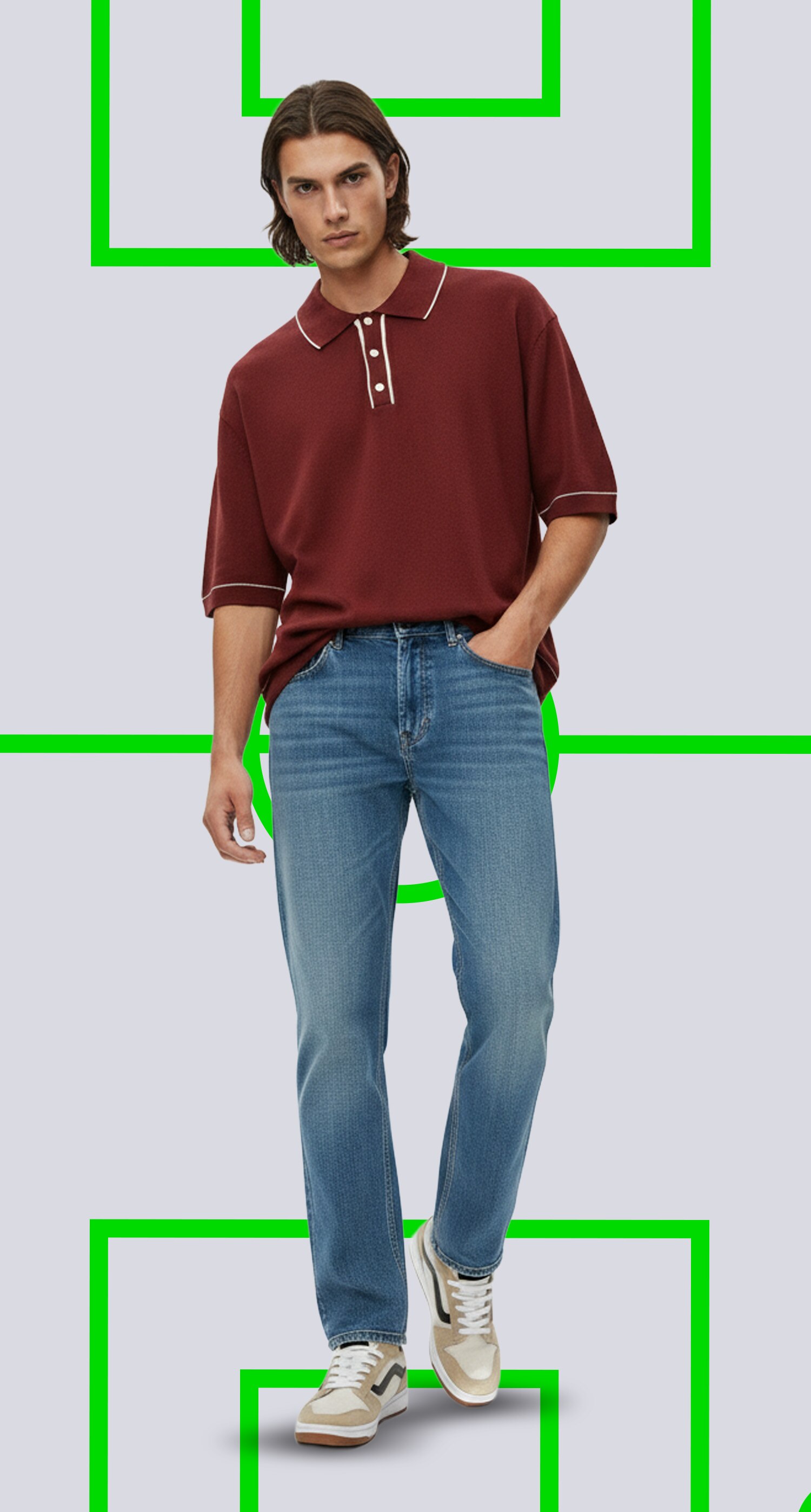 Jeans corte relaxed para hombre. Pulsa aquí para estrenar.