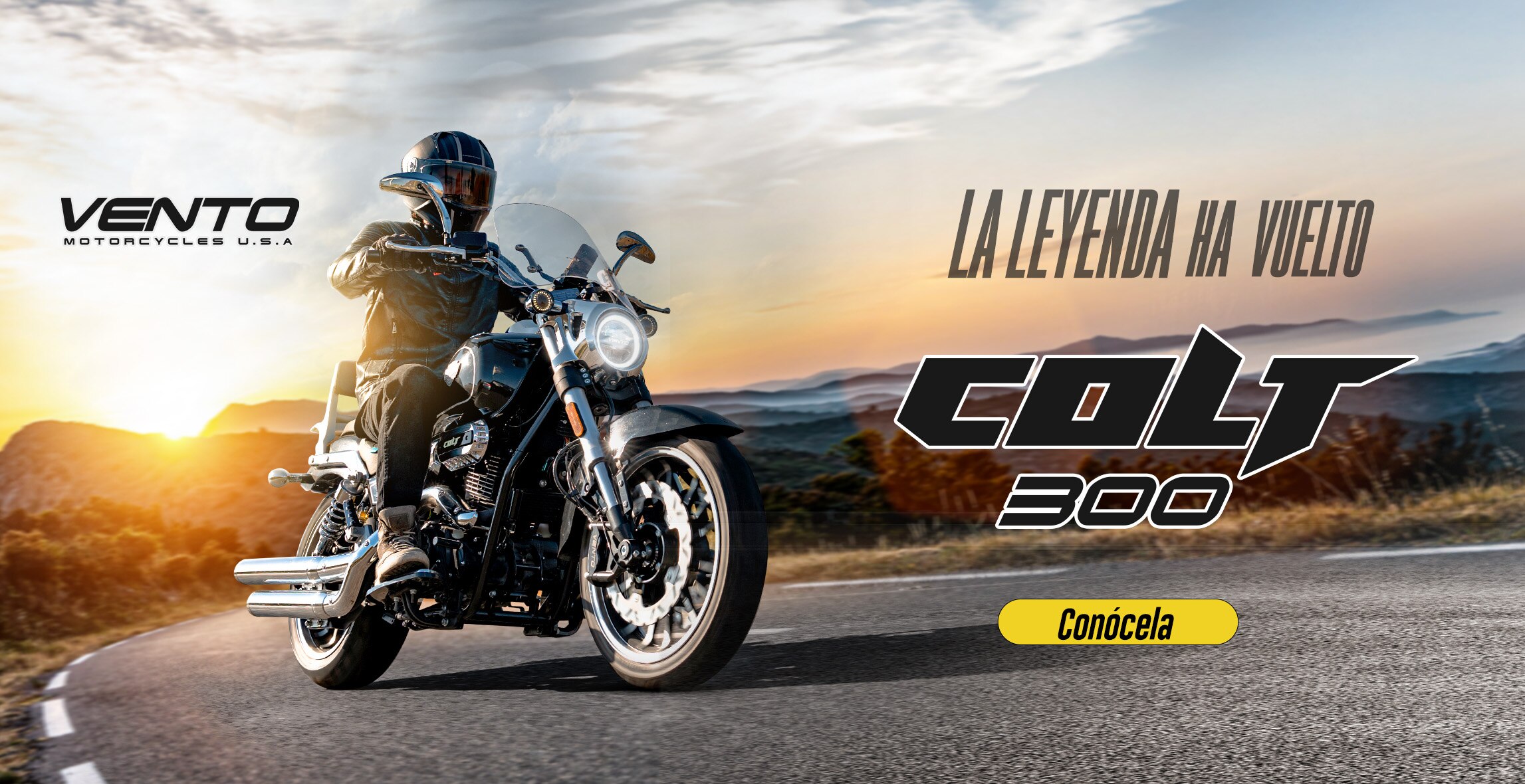 Vento. Colt 300. La leyenda ha vuelto. Pulsa aquí para conocerla. 