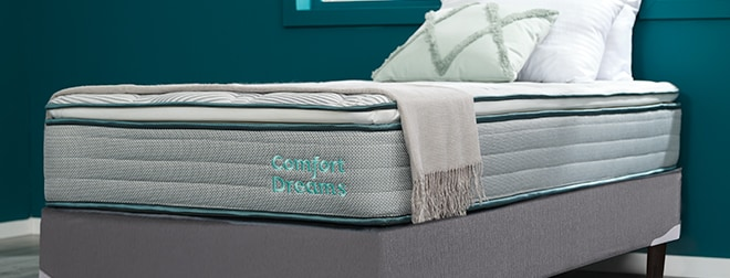 Comfort Dreams. Juego de colchón y box de la marca. Pulsa aquí para ver más modelos.