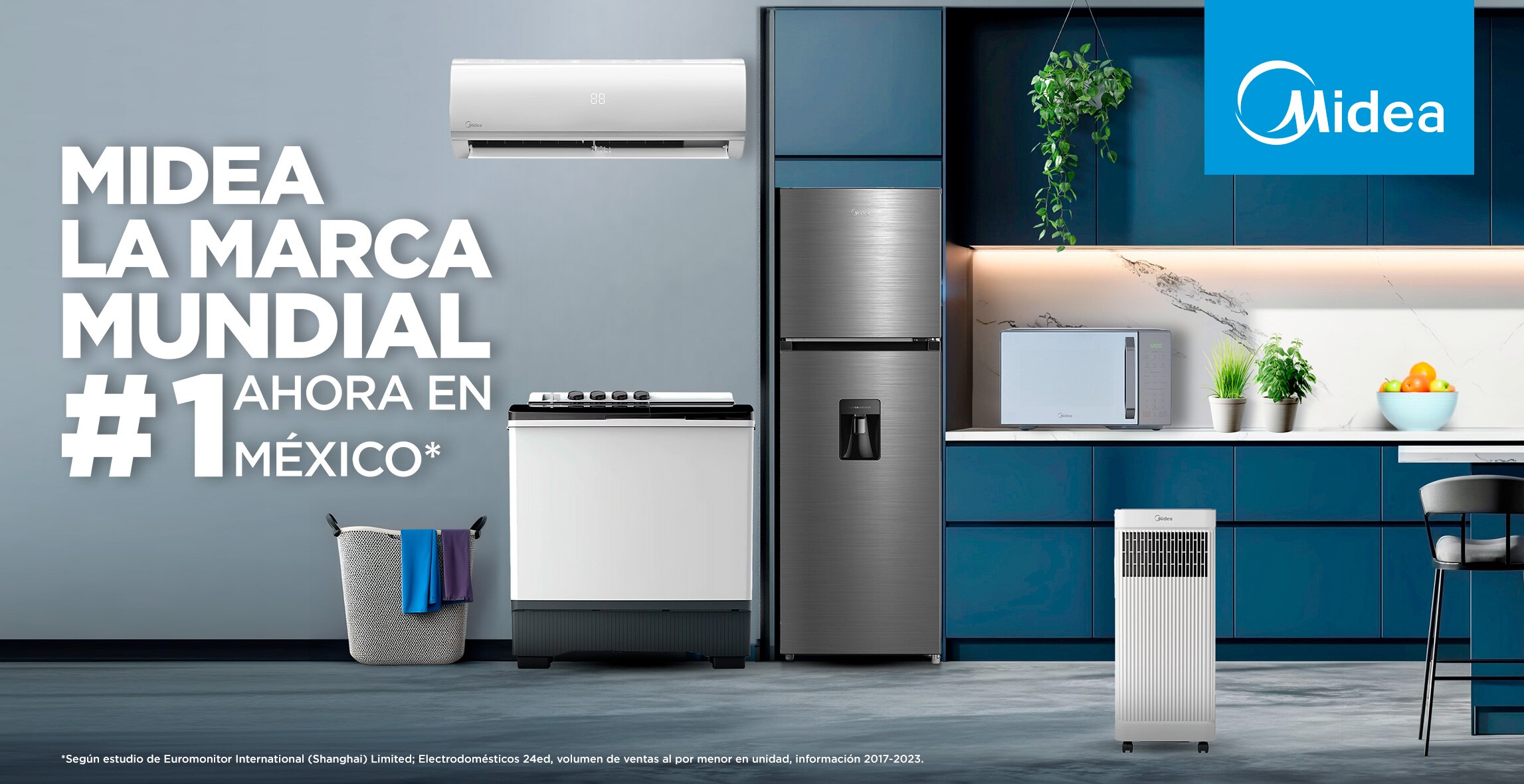 Midea. La marca mundial número 1 ahora en México. Pulsa aquí para comprar. 