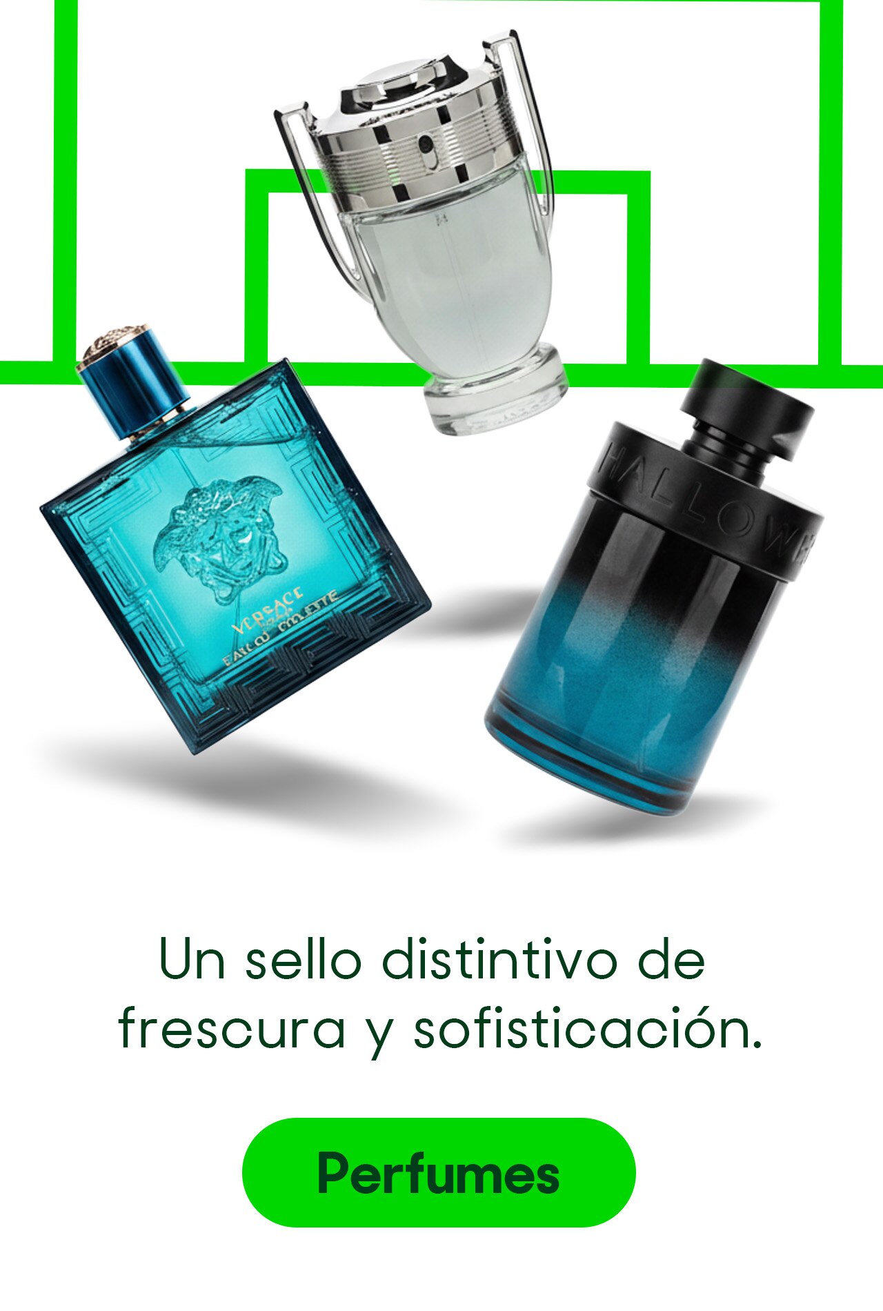 Perfumes para hombre. Un sello distintivo de frescura y sofisticación. Pulsa aquí para ver variedad.