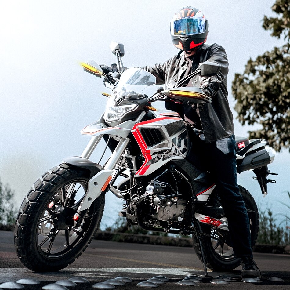 Motocicletas MB doble propósito. Pulsa aquí para descubrir modelos.