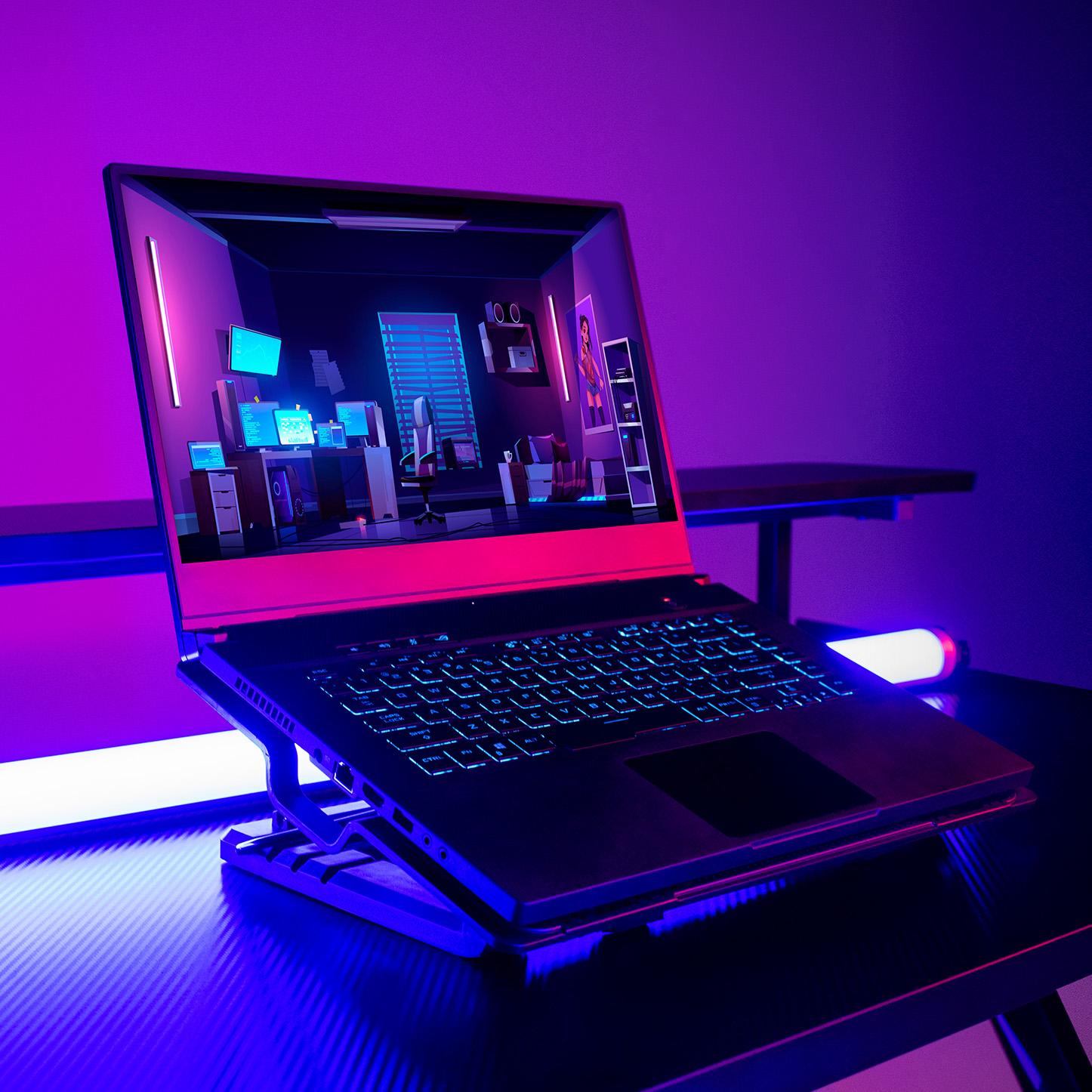 Laptops gamer. Pulsa aquí para ver productos.