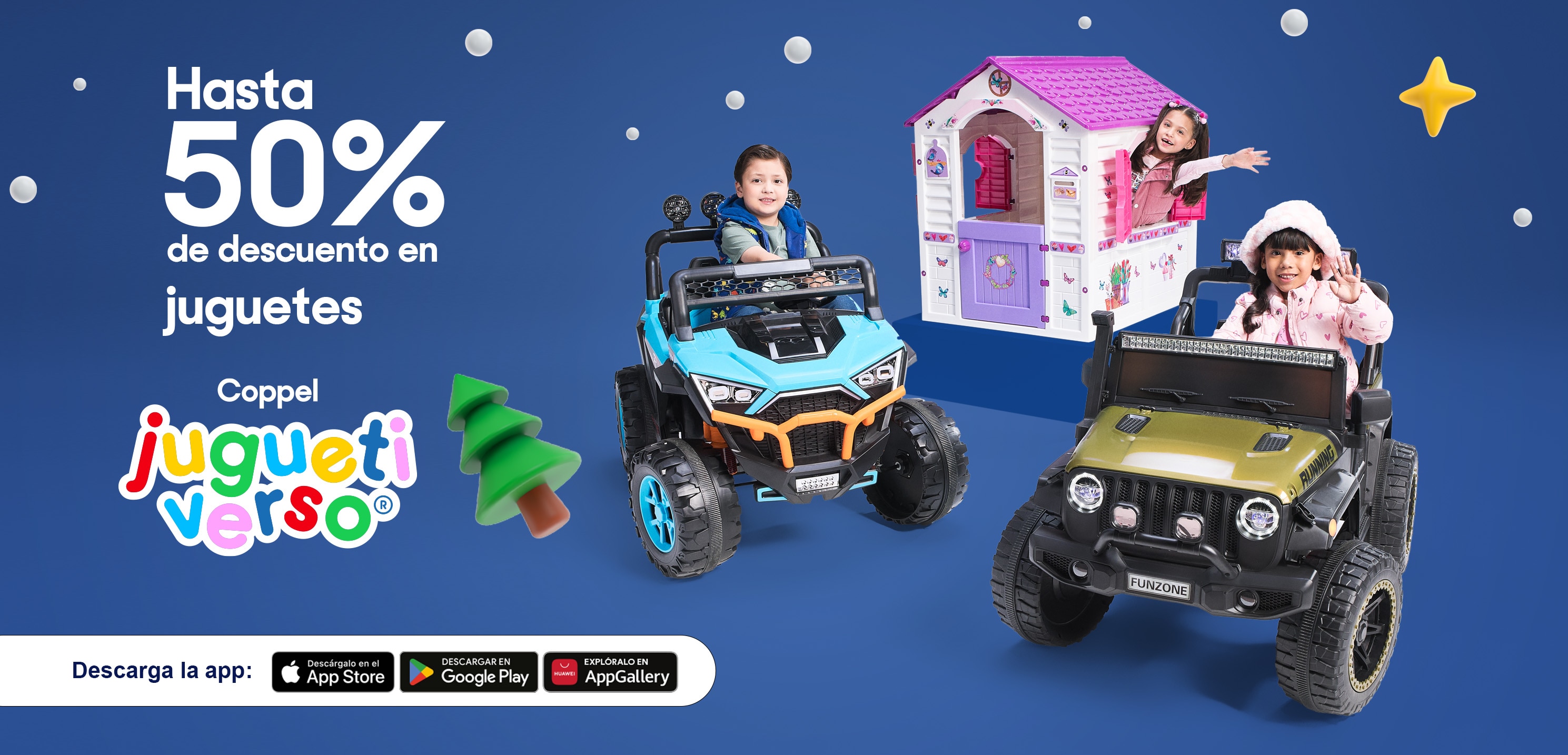 Juguetiverso. Hasta 50% de descuento en juguetes. Pulsa aquí para conocer los términos y condiciones.