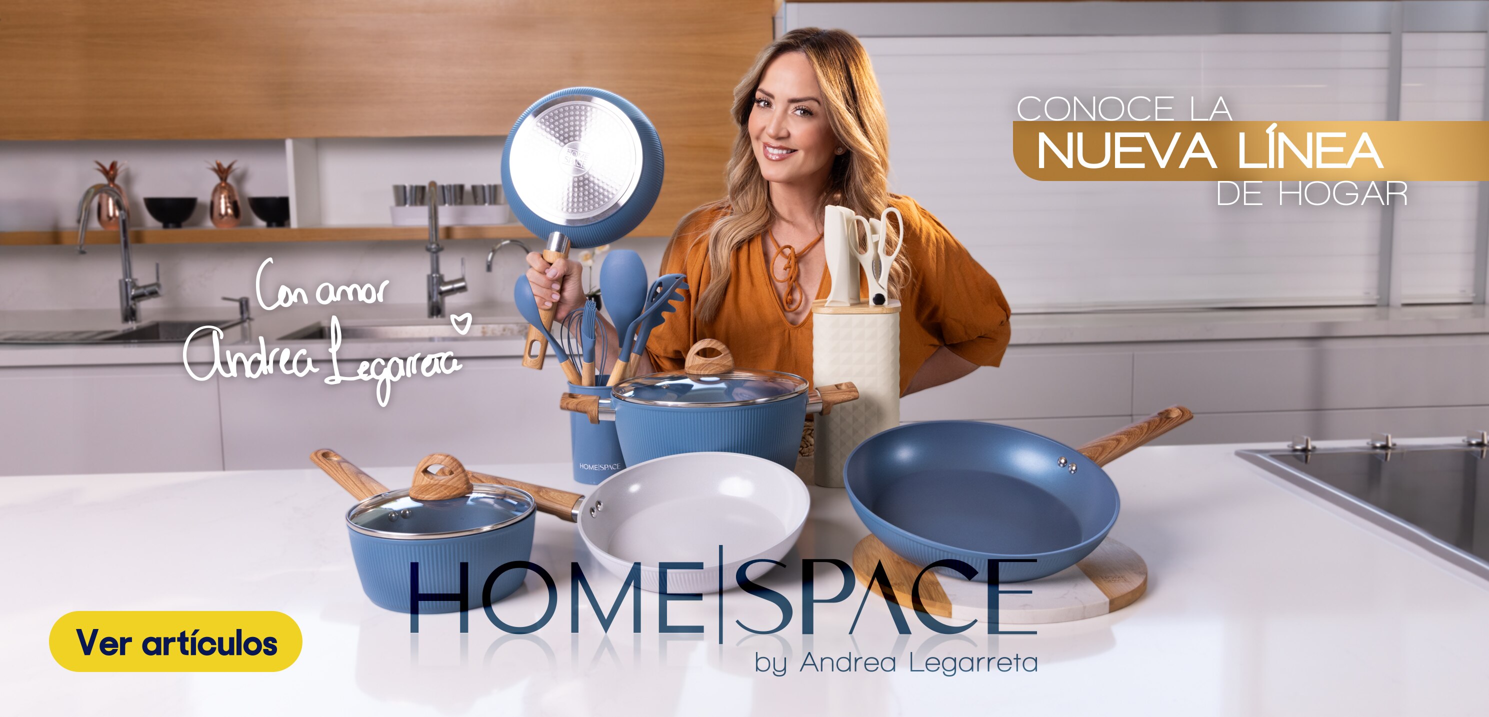 Home Space by Andrea Legarreta. Conoce la nueva línea de hogar. Pulsa aquí para elegir.