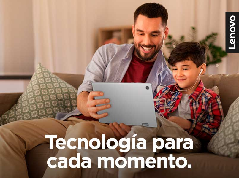 Tecnología para cada momento. Pulsa aquí para ver tablets lenovo.